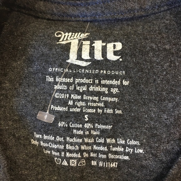 Miller Lite Can Tee Officially Licensed NWOT - Picture 10 of 10